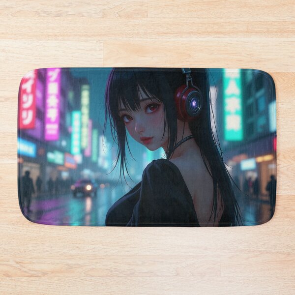 Item preview, Phonk Beats and Cyberpunk Streets Girl designed and sold by brendanre.