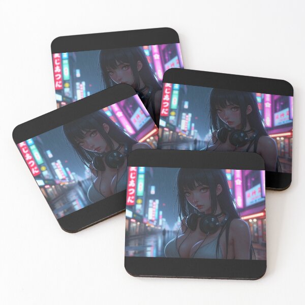 Item preview, Phonk Beats and Cyberpunk Streets Girl designed and sold by brendanre.