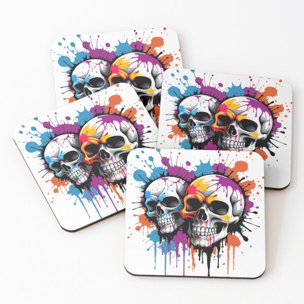 Item preview, Explosion of Color - Skulls designed and sold by TBoxy.