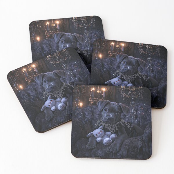 Item preview, A Staffy’s Gothic Fairytale designed and sold by Nocturne  Paws.