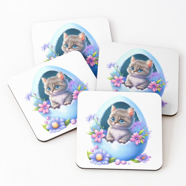 Item preview, Cute cat in a egg. designed and sold by AnlizArtShop.