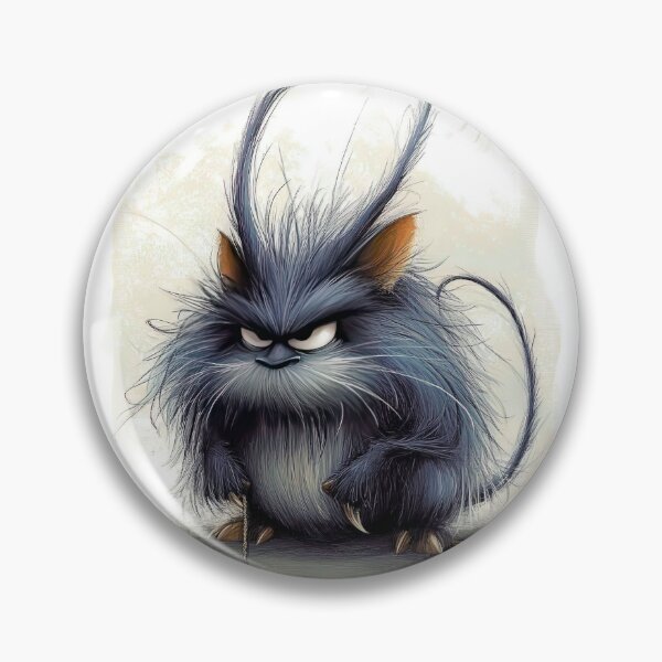 Item preview, "The Grumpy Fuzzball" designed and sold by bloorose.