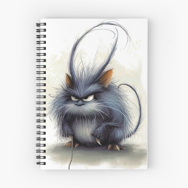 Item preview, "The Grumpy Fuzzball" designed and sold by bloorose.
