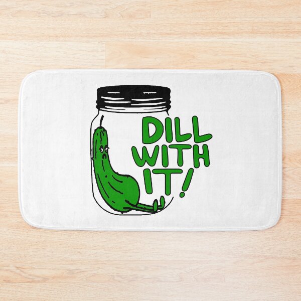 Item preview, Dill With It; Pickle;  designed and sold by StickerApe.