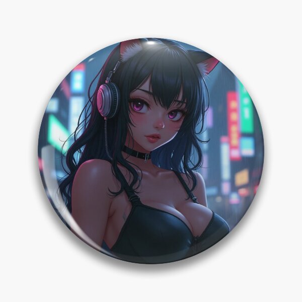 Item preview, Phonk Beats and Cyberpunk Streets Girl designed and sold by brendanre.
