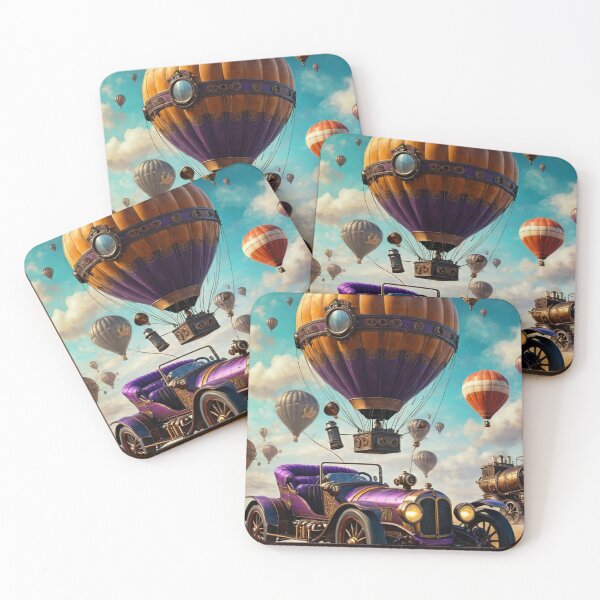 Item preview, Hot Air Balloons & Automobile designed and sold by TheDarkWardrobe.