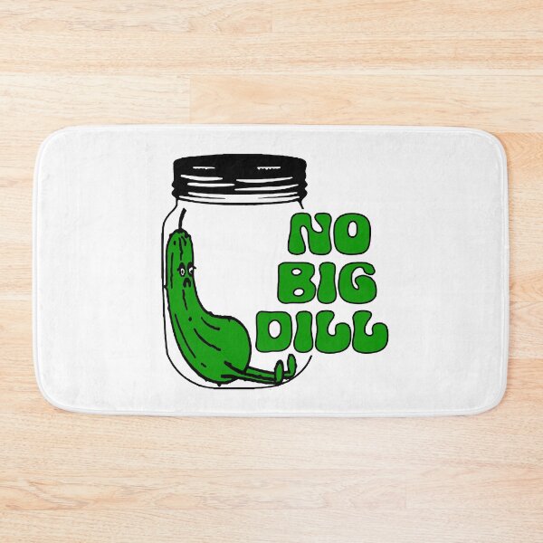 Item preview, No Big Dill; Pickle;  designed and sold by StickerApe.