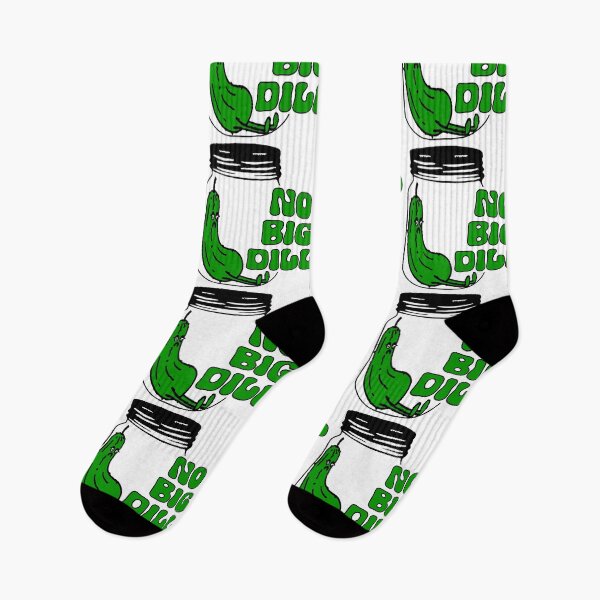 Item preview, No Big Dill; Pickle;  designed and sold by StickerApe.