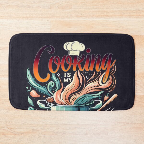 Item preview, Cooking Is My Therapy designed and sold by maxmaj.