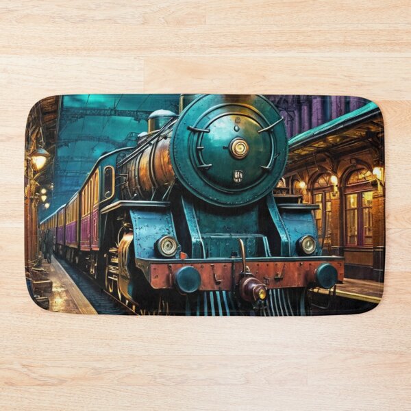 Item preview, Railroad Train Station designed and sold by TheDarkWardrobe.