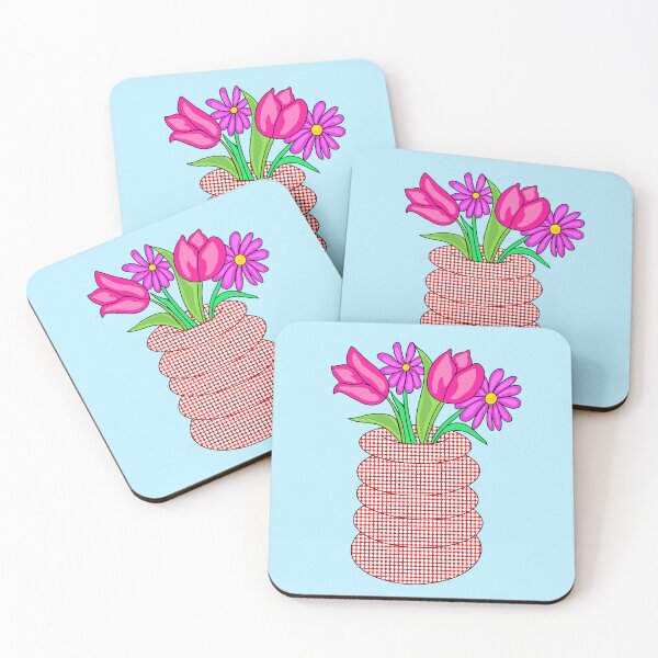 Item preview, Sweet Flowers And Vase designed and sold by missmann.