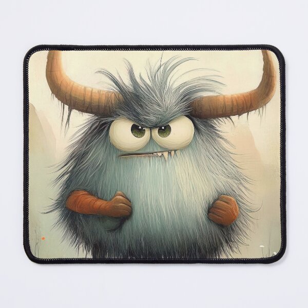 Item preview, "The Gruff Guardian of the Meadow" designed and sold by bloorose.