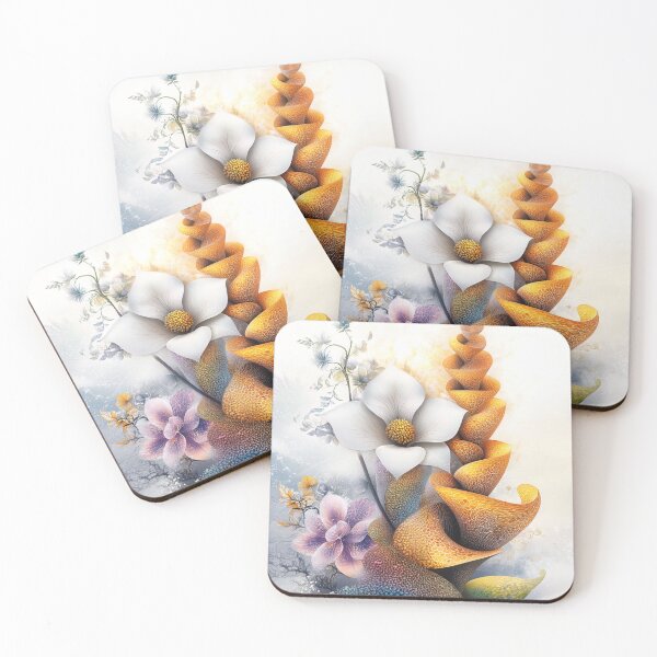 Item preview, "Ethereal Blossoms: A Dance of Nature and Fantasy" designed and sold by bloorose.