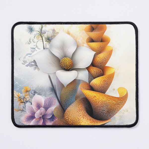 Item preview, "Ethereal Blossoms: A Dance of Nature and Fantasy" designed and sold by bloorose.