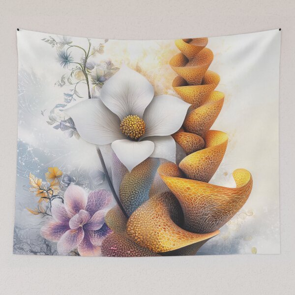 Item preview, "Ethereal Blossoms: A Dance of Nature and Fantasy" designed and sold by bloorose.