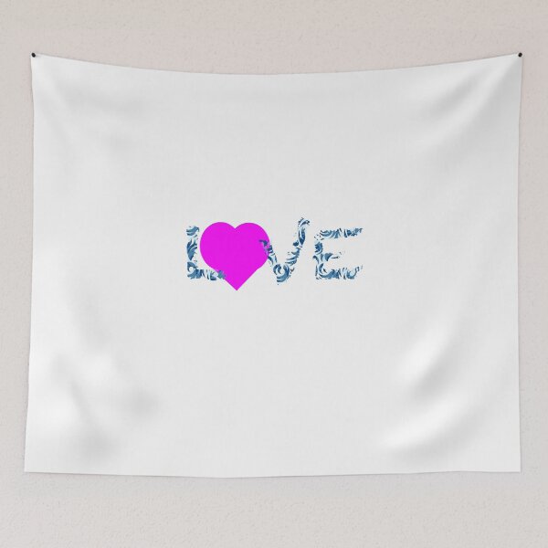 Item preview, the word love with graphic of heart designed and sold by Steven Reich.