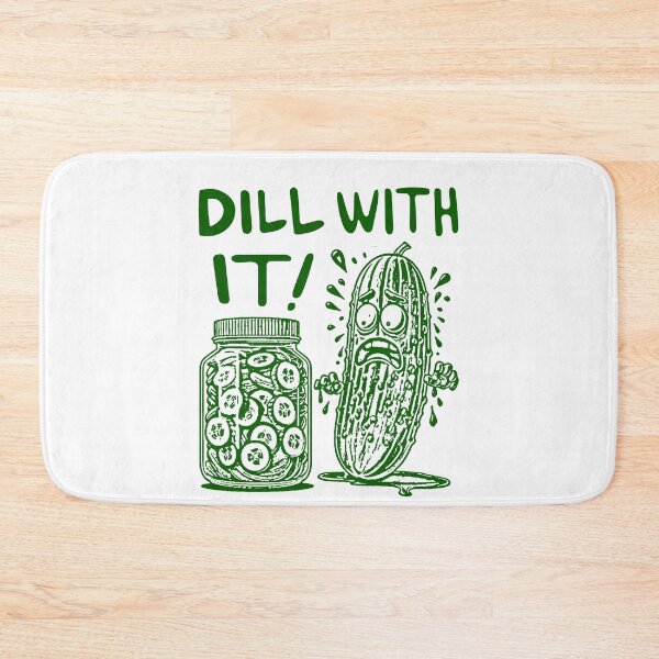 Item preview, Dill With It; Pickle;  designed and sold by StickerApe.