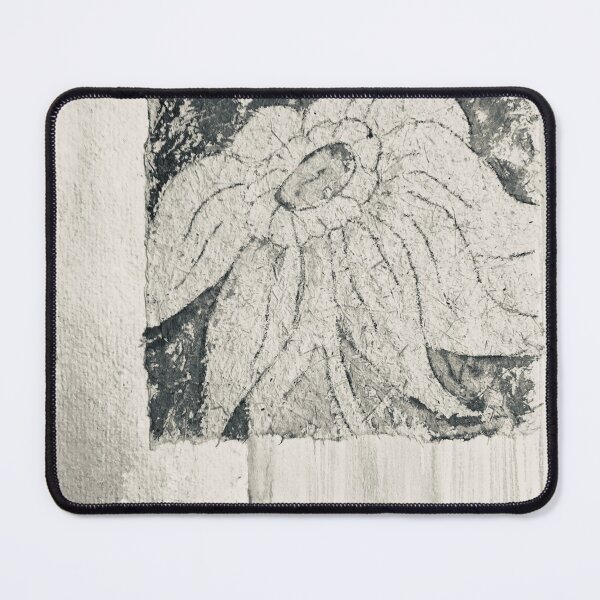 Item preview, Frayed Flower - Monochrome Watercolour designed and sold by VariARTyPrints.