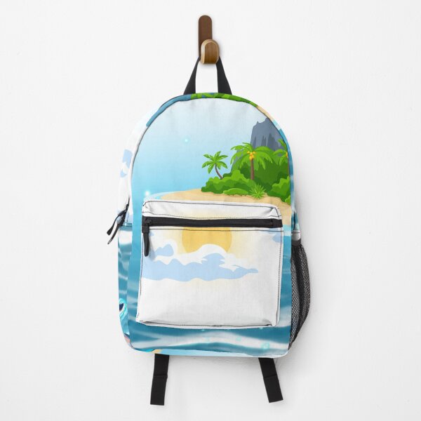 Item preview, dolphins playing in the sea of island designed and sold by ArsyCreation.