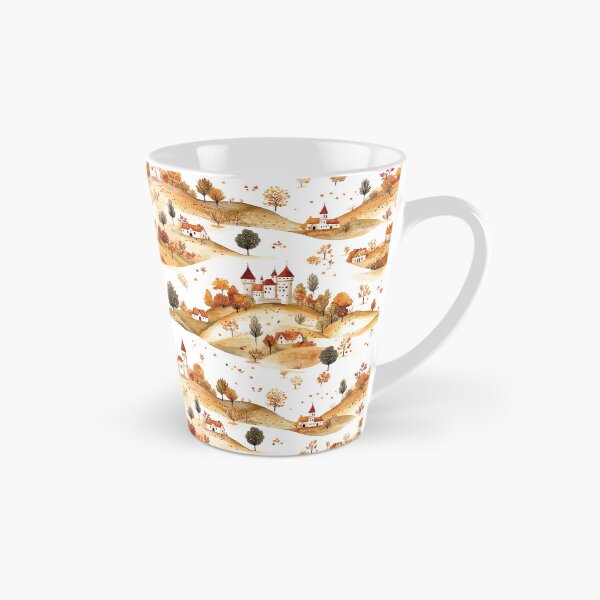 Item preview, Autumn Castles - Orange, Red and Green designed and sold by AquarellesWorks.