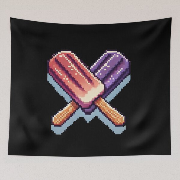 Item preview, Just Orange&Purple Ice Cream Bars designed and sold by Fontible.
