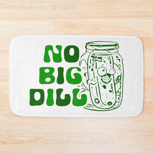 Item preview, No Big Dill; Pickle;  designed and sold by StickerApe.