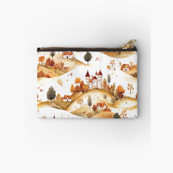 Item preview, Autumn Castles - Orange, Red and Green designed and sold by AquarellesWorks.