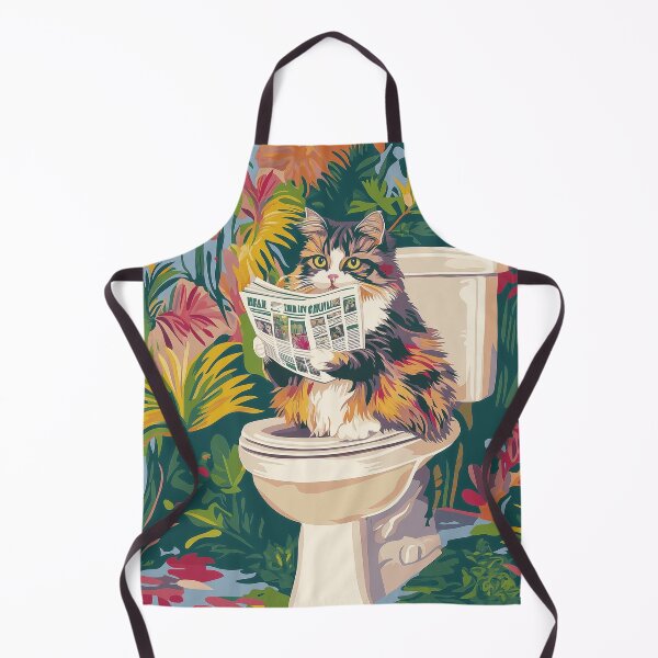 Item preview, Cat In The Toilet designed and sold by Rtymer.