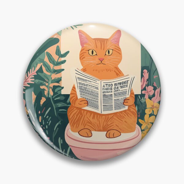 Item preview, Cat In The Toilet designed and sold by Rtymer.