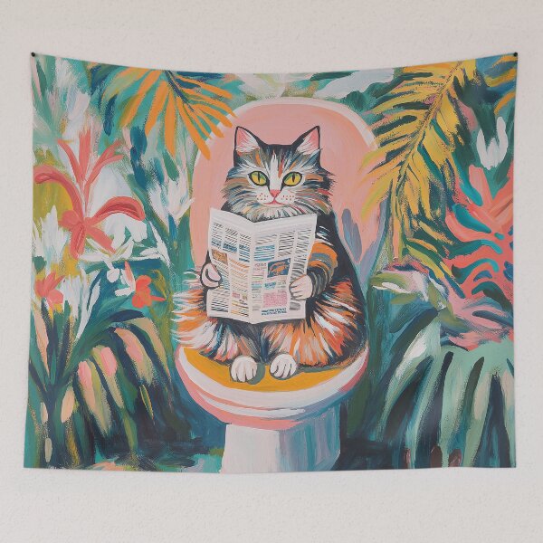 Item preview, Cat In The Toilet designed and sold by Rtymer.