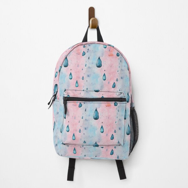 Item preview, Vibrant Watercolor Raindrops on Pastel Canvas designed and sold by Vibes To VIsual.