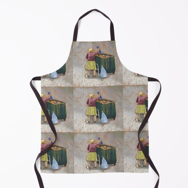Item preview, Soft Pastel Artwork : Throwing Out Ageist Trash, jacintastevens.art designed and sold by jacintastevens.art.