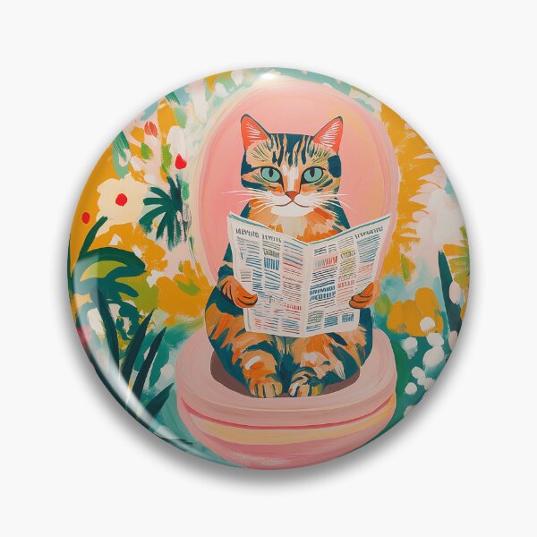 Item preview, Cat In The Toilet designed and sold by Rtymer.