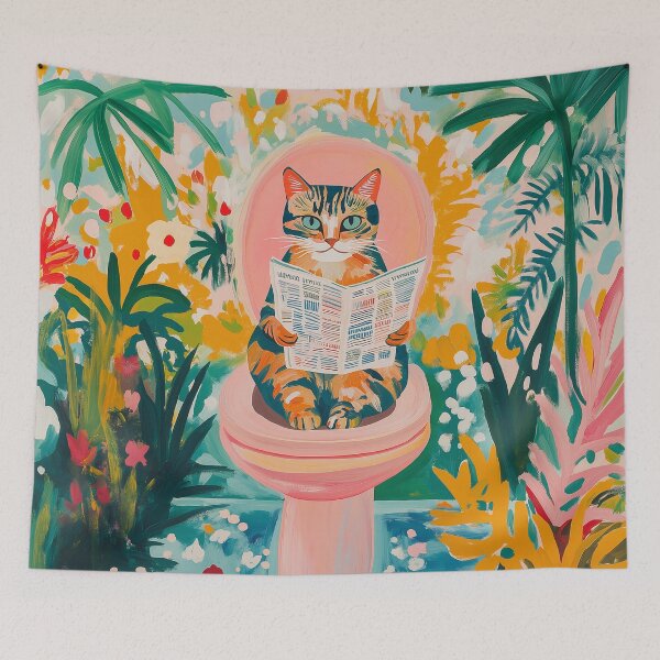 Item preview, Cat In The Toilet designed and sold by Rtymer.