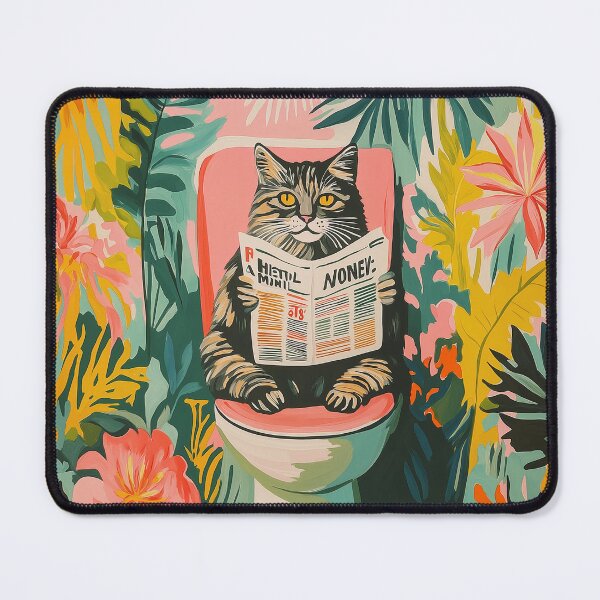 Item preview, Cat In The Toilet designed and sold by Rtymer.