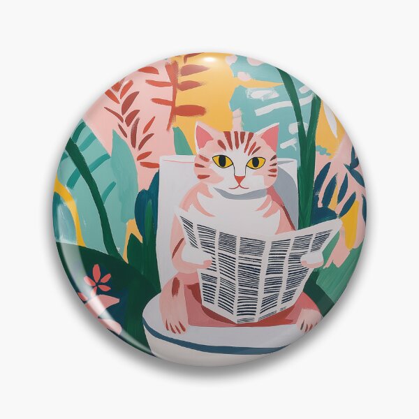 Item preview, Cat In The Toilet designed and sold by Rtymer.
