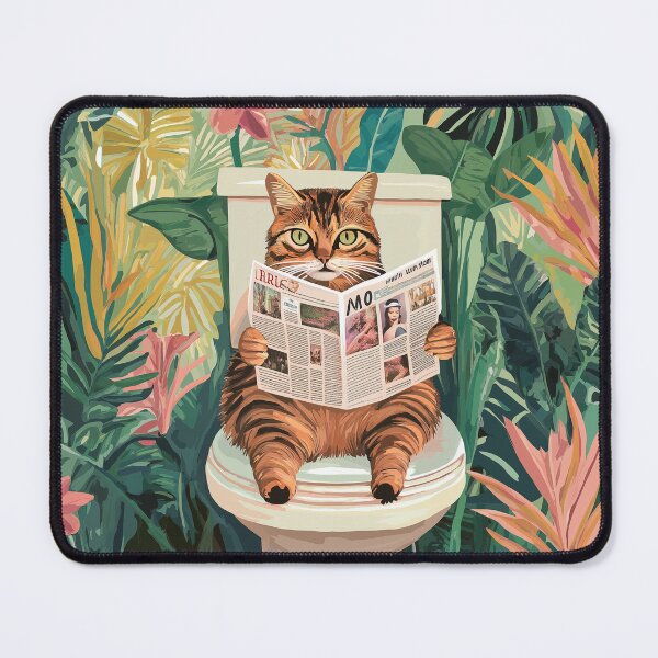 Item preview, Cat In The Toilet designed and sold by Rtymer.