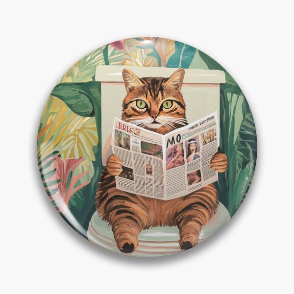 Item preview, Cat In The Toilet designed and sold by Rtymer.