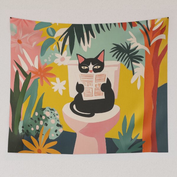 Item preview, Cat In The Toilet designed and sold by Rtymer.
