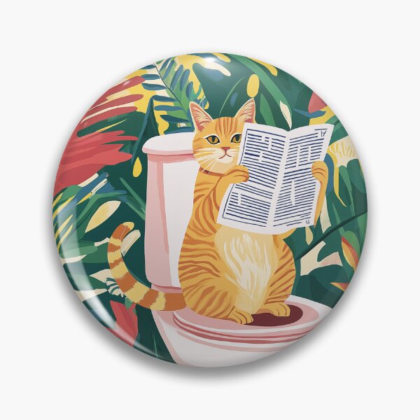 Item preview, Cat In The Toilet designed and sold by Rtymer.
