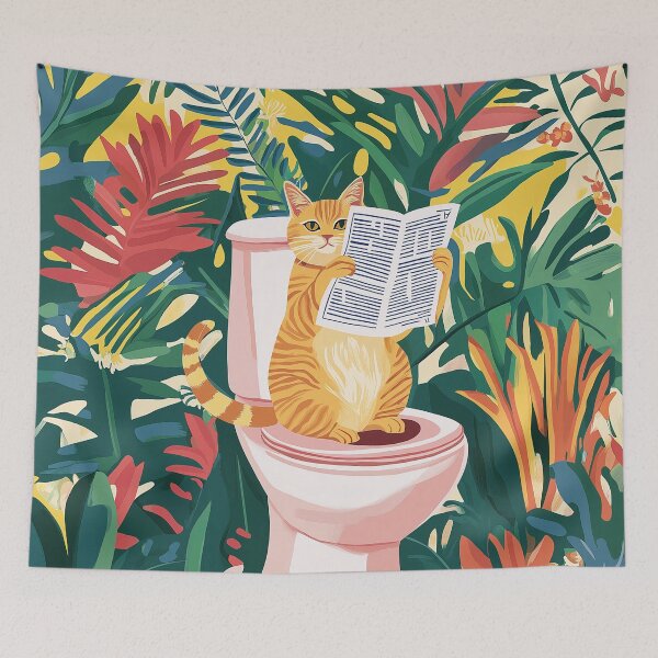 Item preview, Cat In The Toilet designed and sold by Rtymer.
