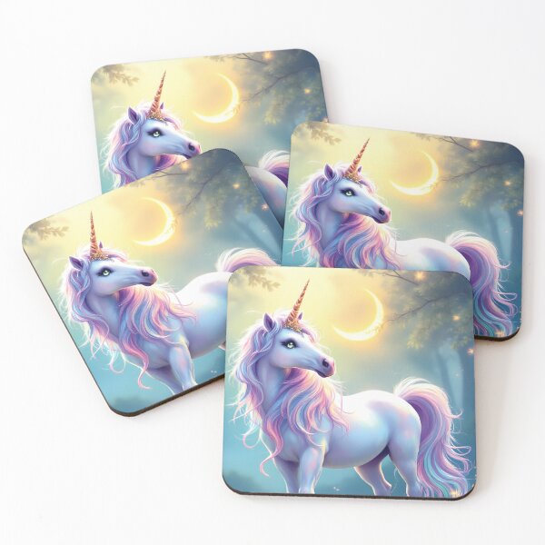 Item preview, Mystical Moonlit Unicorn Fantasy designed and sold by jglobal360.