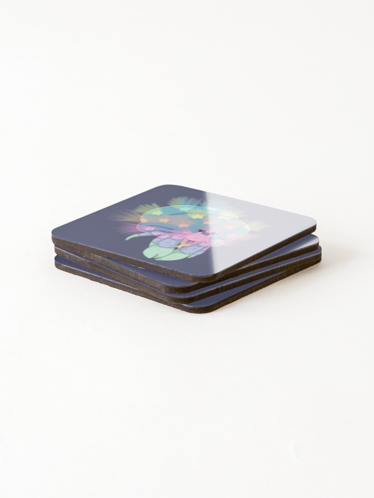 Thumbnail 4 of 5, Coasters (Set of 4), Safety In My Shell designed and sold by PyroAshes.