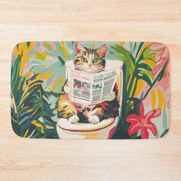 Item preview, Cat In The Toilet designed and sold by Rtymer.