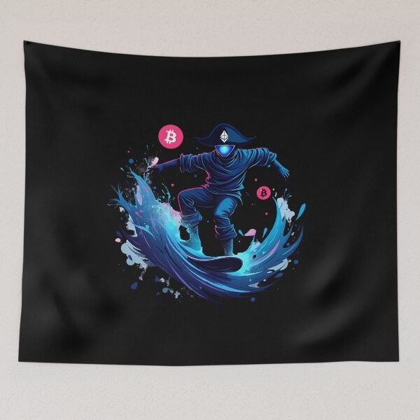 Item preview, Bitcoin Warlock Master of Crypto Sorcery designed and sold by RadDeck.