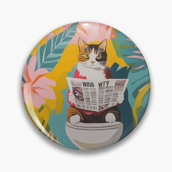 Item preview, Cat In The Toilet designed and sold by Rtymer.