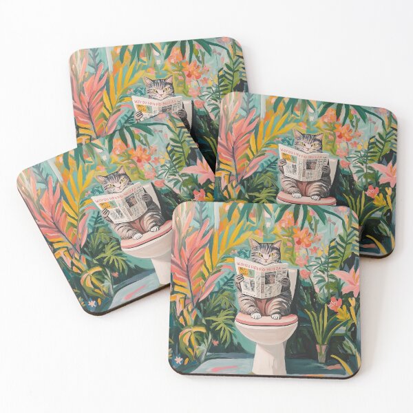 Item preview, Cat In The Toilet designed and sold by Rtymer.