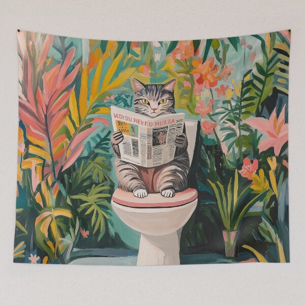Item preview, Cat In The Toilet designed and sold by Rtymer.