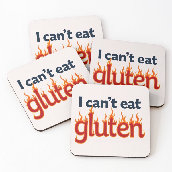 Item preview, I Can't Eat Gluten designed and sold by thenewking.
