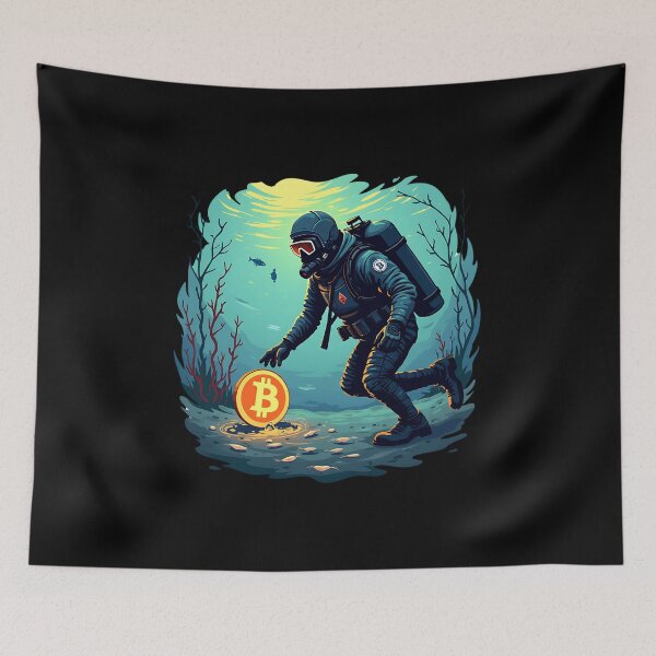 Item preview, The Crypto Cyclops One-Eyed Guardian of Bitcoin designed and sold by RadDeck.